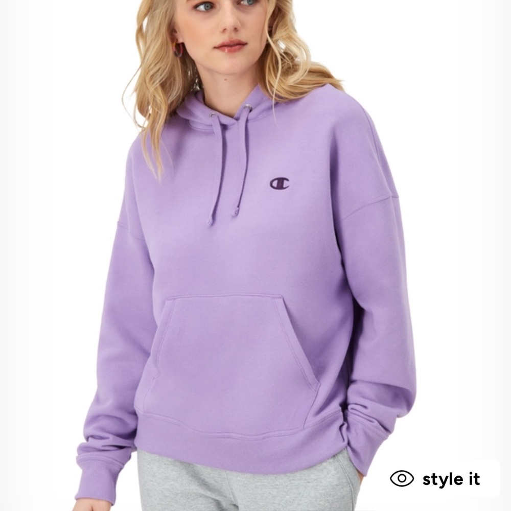 Champion Lavender Pullover Hoodie